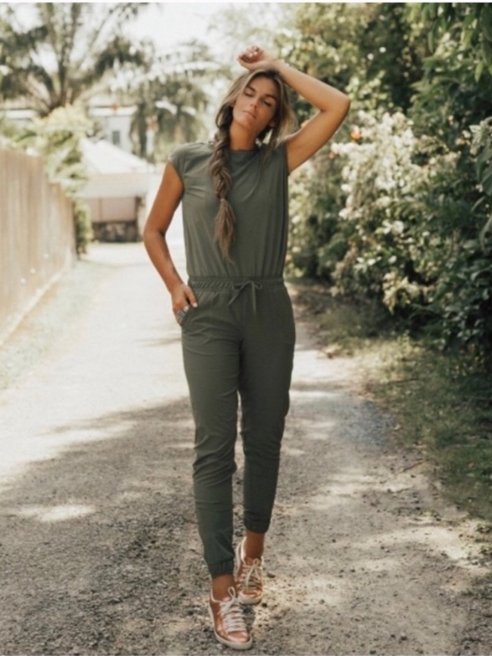 Albion Fit Green Jumpsuit